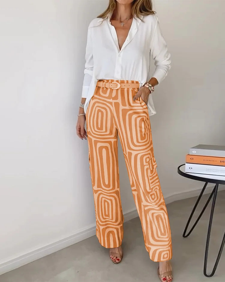 Lou™ | Trouser and Blouse Set