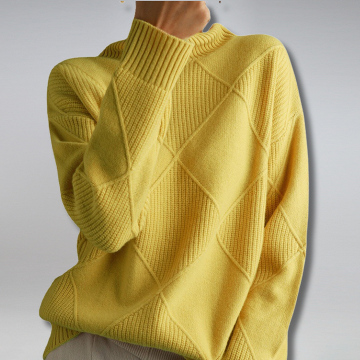 Adelle™ | Cosy Cashmere Turtleneck Jumper