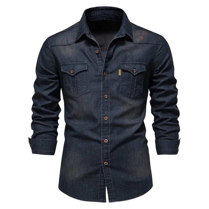 Givalli™  | Non-Iron Denim Shirt