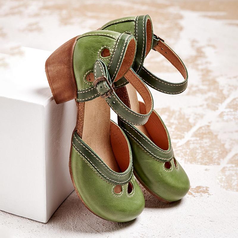 Lauren™ | Orthopaedic Sandals with Low Heels