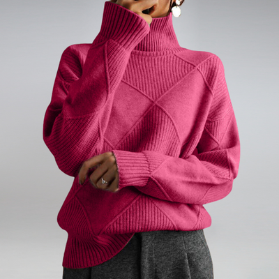 Adelle™ | Cosy Cashmere Turtleneck Jumper