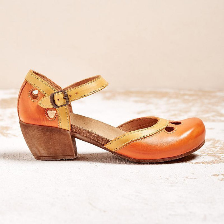 Lauren™ | Orthopaedic Sandals with Low Heels