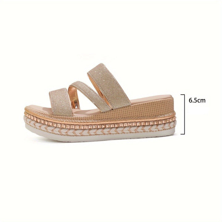 OrthoLux™ | Glitter Comfort Sandals