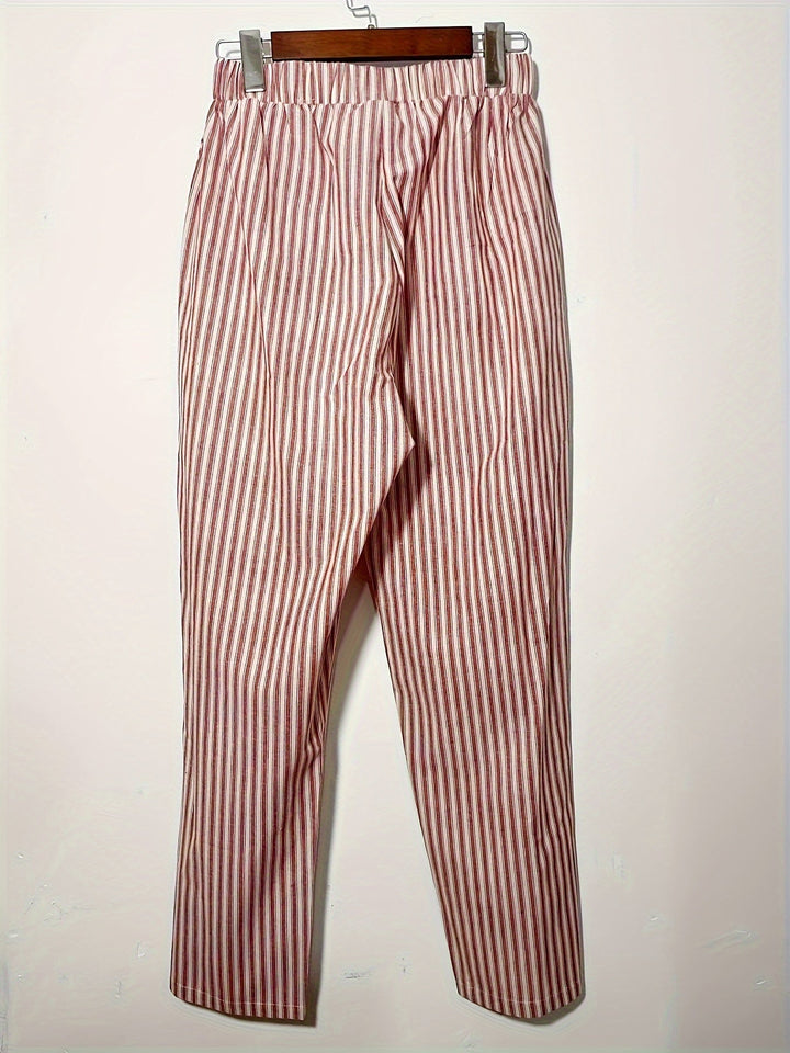 Norah™ | Striped Lightweight Pants