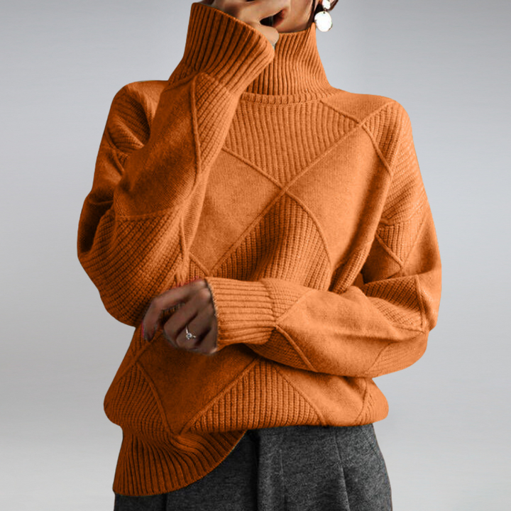 Adelle™ | Cosy Cashmere Turtleneck Jumper