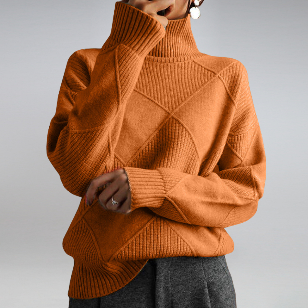 Adelle™ | Cosy Cashmere Turtleneck Jumper