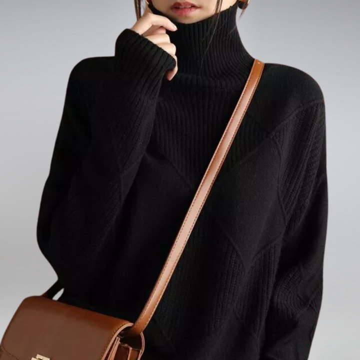 Adelle™ | Cosy Cashmere Turtleneck Jumper