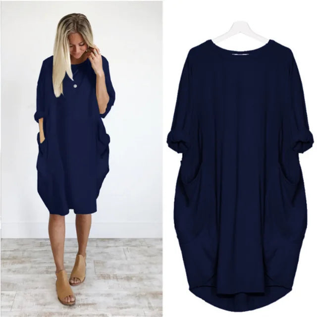 Ivy™ | Comfy Chic Dress with Pockets