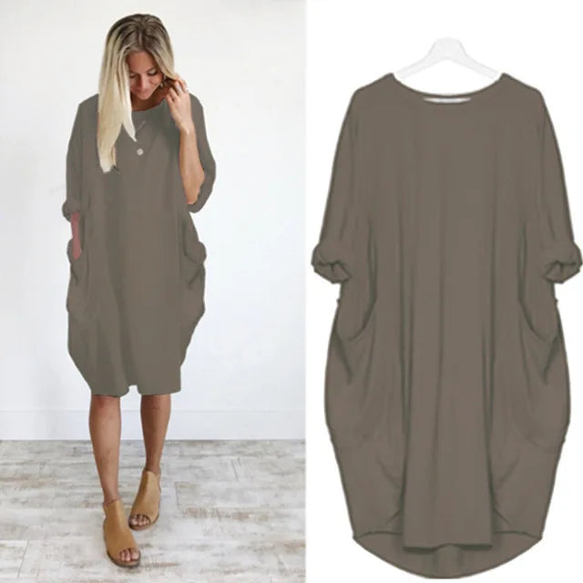 Ivy™ | Comfy Chic Dress with Pockets