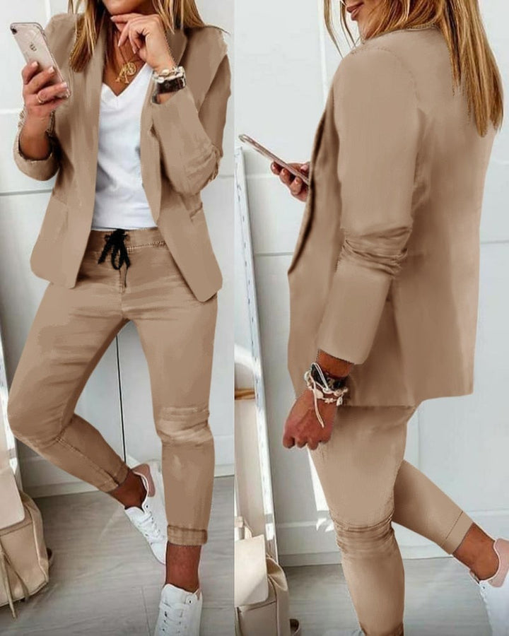 Xyla™ | Elegant Blazer Set (Blazer + Trousers)