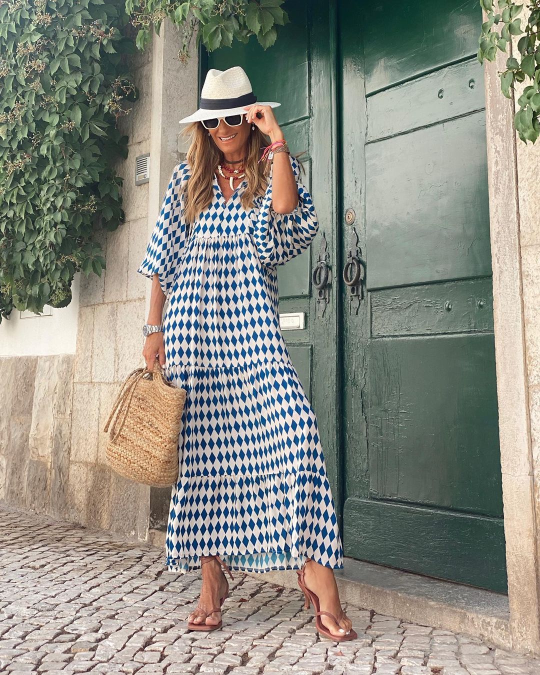 Chiara™ | Comfort Boho Midi Dress