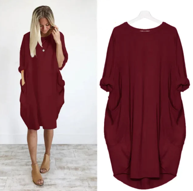 Ivy™ | Comfy Chic Dress with Pockets