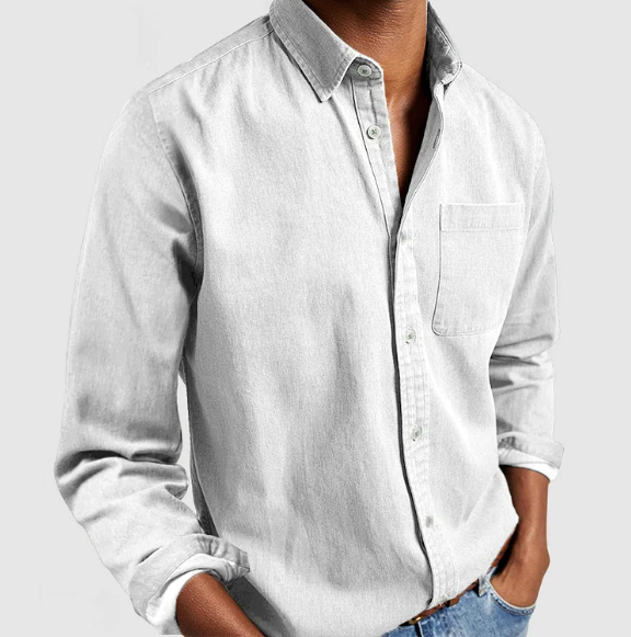 Braxon™ | Buttoned Cotton Shirt