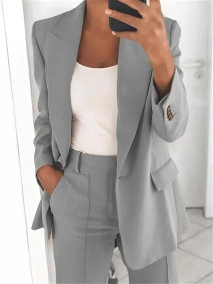 Charlotte™️ | Elegant Blazer Suit for Women - Flattering Fit